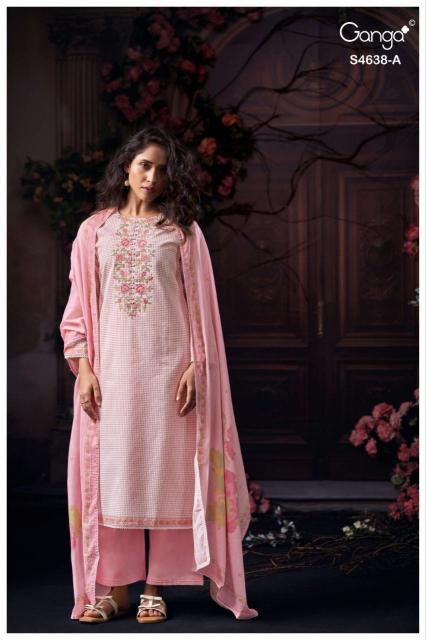 Ganga binaara 4638 dress material wholesale market in thrissur